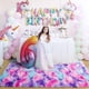 thumbnail image 4 of Alfombra Area Noahas Rainbow de 90 x 150 cm para dormitorio infantil, 4 of 8