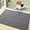 Grey, variant on Buganda Indoor Doormat for Entrance, Washable Dirt Trapper Front Door Rug, Absorbent Non-Slip Low-Profile Door Mat(32"x20", Brown)