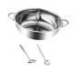 thumbnail image 3 of Olla caliente de acero inoxidable con cucharas, olla para sopa de dos sabores, utensilios de cocina, olla caliente 32cm, 3 of 9