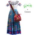 thumbnail image 1 of Mirabel-disfraces de Encanto para niños, vestidos de princesa de fantasía, ropa de fiesta de cumpleaños, Carnaval, ropa para niños, vestido de Isabela Fivean unisex, 1 of 2