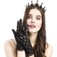 thumbnail image 4 of Tiara de cristal barroco negro, estilo gótico, tiara de boda, tiara nupcial, tiara de cristal ER, 4 of 5