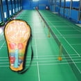 thumbnail image 3 of 1 Set of Kids Badminton Rackets Kids Badminton Training Tool Parent-Child Interactive Rackets Blue, 3 of 7