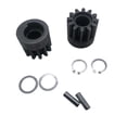 thumbnail image 2 of Spring Lawn Sweeper Repair Drive Pinion Kit Quick Installation Lawn Parts Lawn Sweeper Wheel Drive Gear Left And Right Pinions, 2 of 2