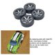 thumbnail image 2 of Neumático de 4 piezas Tholdsy 25mm para 1/28 Wltoys K969 Kyosho Drift Tire negro, 2 of 6