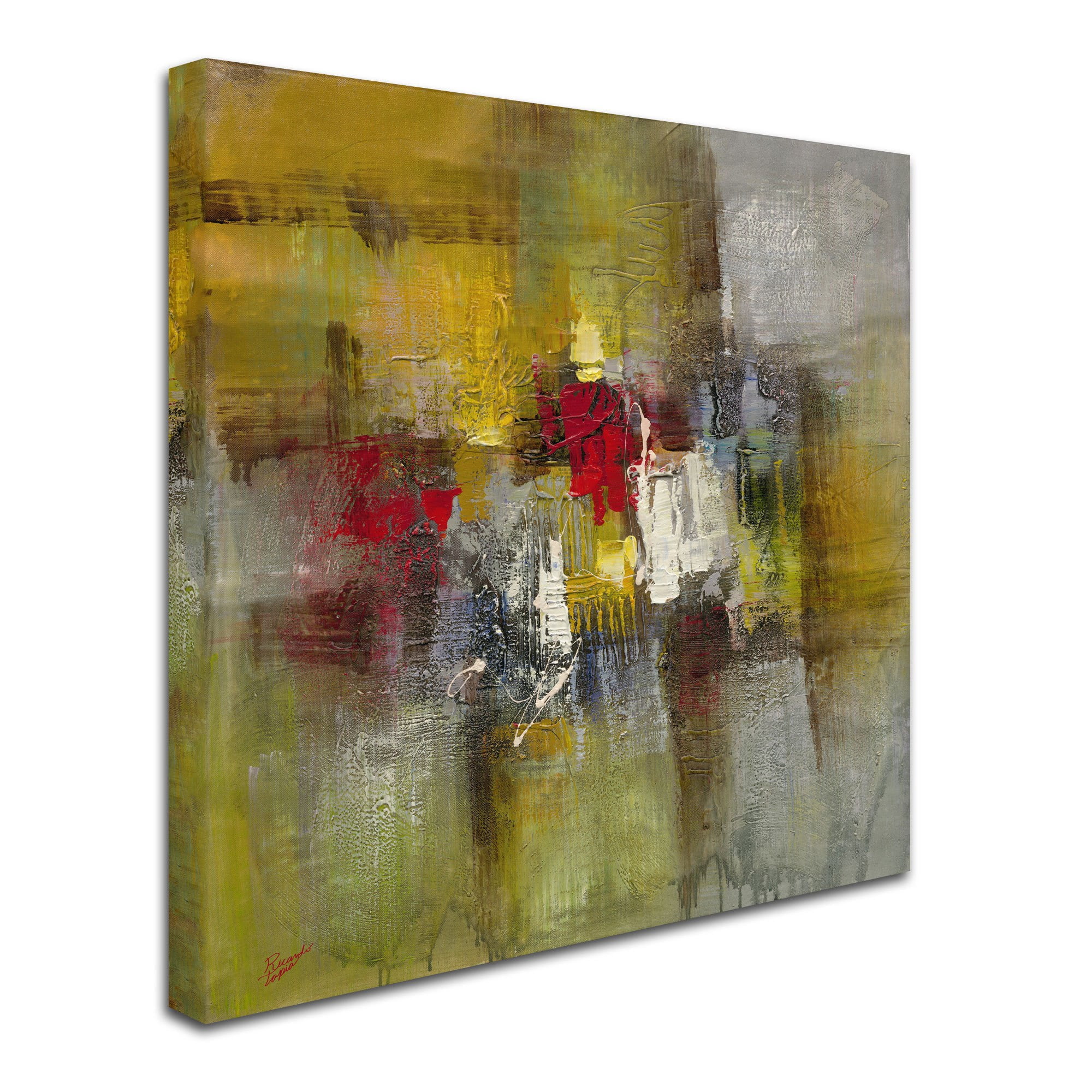 Trademark Fine Art "Cherish" Canvas Art by Ricardo Tapia
