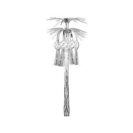 Beistle - 57544 - 25th Anniversary Cascade Hanging Column- Pack of 12