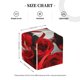 thumbnail image 3 of Fotbe Red Wine Rose Porta Pañuelos Decorativo de Cuero, Caja Cuadrada Moderna para Pañuelos Faciales, Organizador y Dispensador 5x5x5'', 3 of 6