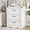 1White, variant on FANRAL 3 Large Drawer Nightstand,29.5" Tall Night Stand,27.5" Wide Side Table,Wood Bedside Table Modern End Table,Small Wide Dresser for Bedroom,White Nightstand