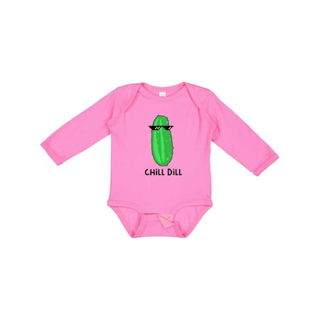 

Inktastic Chill Dill Gift Baby Boy or Baby Girl Long Sleeve Bodysuit