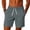 #04 Dark Gray 【Mix, Match & Rotate: Stock Up on Daily Colors】, variant on Men's Quick Dry Athletic Swim Trunks Shorts, Elastic Waist Zipper Pockets Double-layer, Polyester Lightweight Breathable, Swimming Surfing Hiking Workout, Summer Beach Essentials