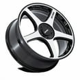 thumbnail image 2 of 17x8 Petrol PE003 P2E Gloss Black W/ Machined Face Wheel Blank (35mm), 2 of 3