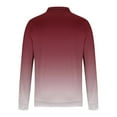 thumbnail image 3 of Blusa y camisa de manga larga con cuello alto para hombre, ropa deportiva para el hogar, pijamas, camiseta de color liso, blusa deportiva de poliéster para hombre, 3 of 4