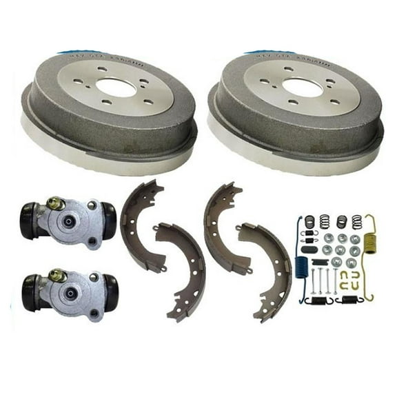 Brake Drums Shoes Springs Cylinder 02-06 for Toyota Camry BUILT IN USA Vin 1 4 5