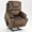 Brown Velvet, variant on JUUXO Oversized Lift Chair Lay Flat Recliner, Large Power Lift Recliner for Elderly, Extra Wide Heated Massage Chair for Adult 400 lbs