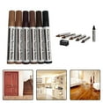 thumbnail image 3 of Fairnull 6Pcs Wood Grain Furniture Floor Repair Scratch Restore Paint Touch-up Pen Kit, 3 of 4