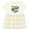 Natural with Stripes, variant on Inktastic Going Golfing with My Papa- Kids Golf Girls Baby Dress