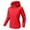Red, variant on Patlollav Womens Hooded Coats Long Sleeve Loose Outdoor Windproof Waterproof Sports Jackets