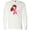 AA-White, variant on Inktastic Superhero Girl, Brown Hair, Pink Costume Long Sleeve T-Shirt