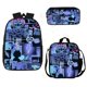 thumbnail image 1 of Mochila Disney Stitch de 3 piezas para escuela primaria y secundaria, bolsa de almuerzo, bolsa de lápices, suministros escolares impermeables, 1 of 4