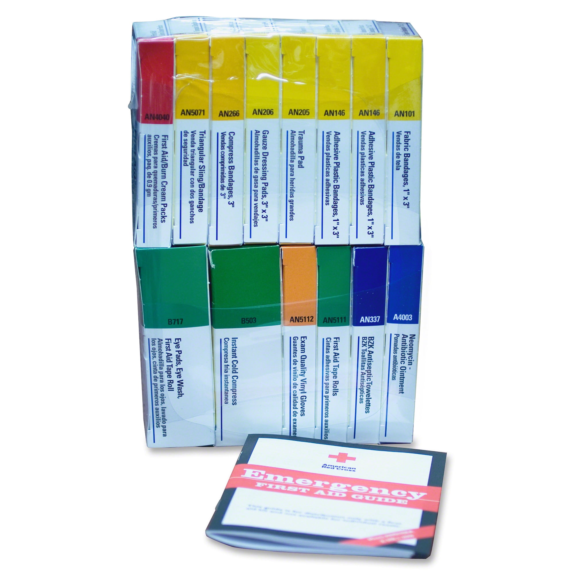 First Aid Kit Refill for 16 People, 98 Piece