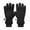 Black, variant on CPNG Kids Snow Ski Gloves for Boys Girls Winter Snowboard Waterproof Windproof Solid Color Mittens Thermal Fleece Gloves for Cold Weather
