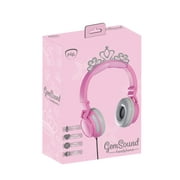 Ihip Pink Tiara Gem Sound Headphones
