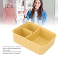 thumbnail image 3 of Boîte à Bento Légère en Silicone à 3 Compartiments avec Design Étanche, Contenants Alimentaires Réutilisables pour Plan de Régime Sain, 3 of 8