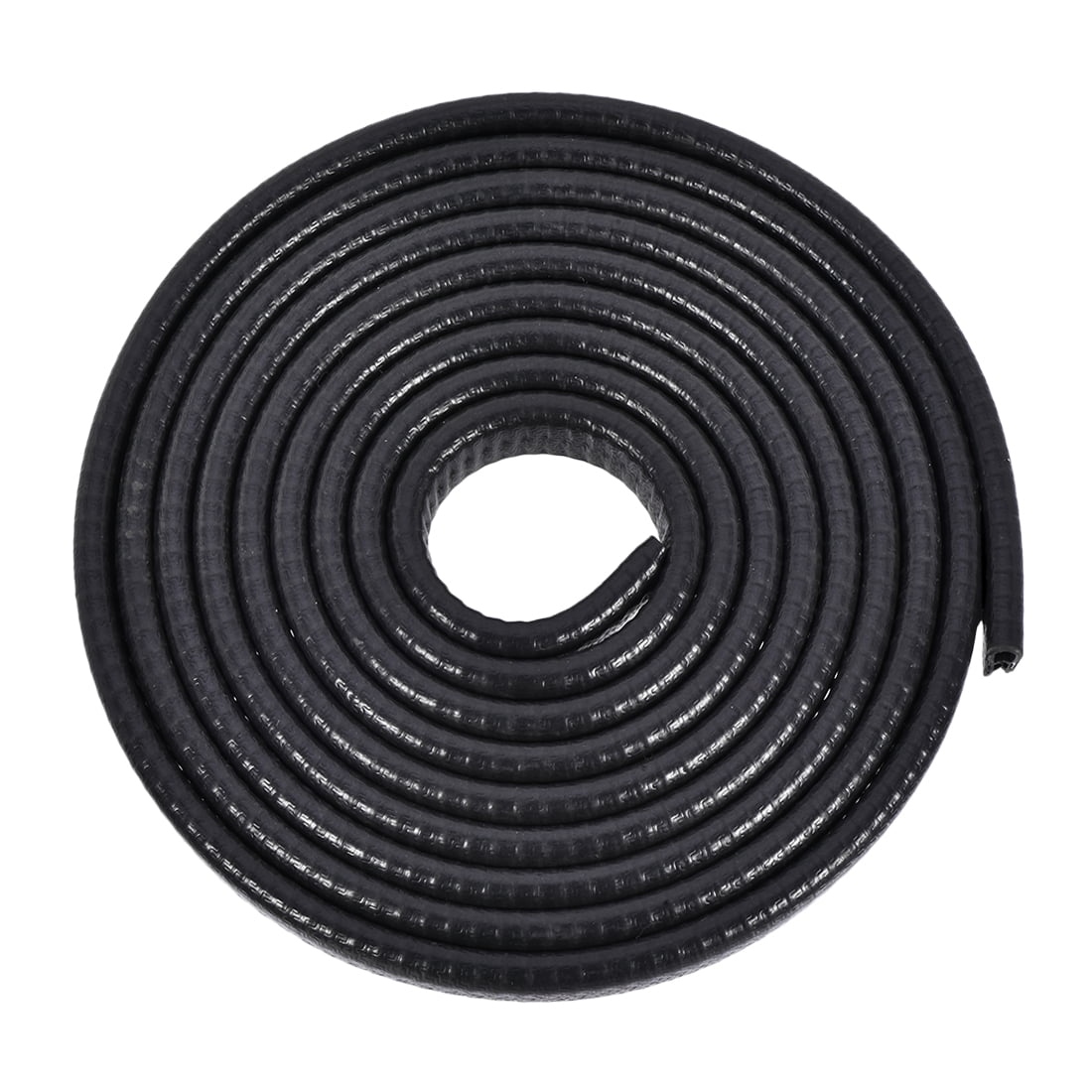 Plastic U Channel U Channel Edge Trim Rubber Seal Rubber Edge Trim Black U Shape Seal Anti Collision Strip Length 5m Width 7mm Height 15mm One Colour~p142895545