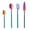 Multicolor, variant on Konghyp 4-Piece Set Stainless Steel Tableware Cutlery Ergonomic Design Durable Kitchen Utensils Ideal for Dining, Dishwasher Safe, Versatile Fork Spoon Knife Set