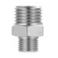 thumbnail image 1 of Airbrush Hose Adapter 1/8 '' Male to 1/4 '' Male Airbrush Connector Adapter, 1 of 8