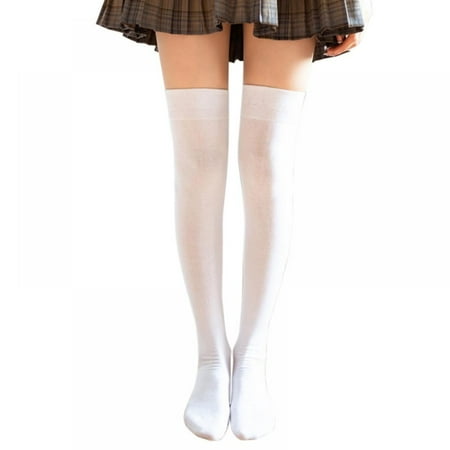 

Kids Teen Thigh High Socks Extra Long Knee-High Knit Warm Thick Tall Long Boot Stockings Leg Warmers for Daily Wear