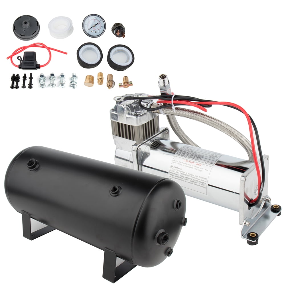 CCIYU Train Horn Compressor&Tank Onboard Air Systems for Truck Car
