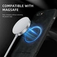 thumbnail image 4 of Magsafe Case Compatible with Apple iPhone 7 / 8 / SE 2022 & 2020, Slim Fit Premium PU Leather + PC Bumper Rugged Anti-Scratch Shockproof Minimalist Phone Case for iPhone 7 / 8 / SE 2022 & 2020, Black, 4 of 10