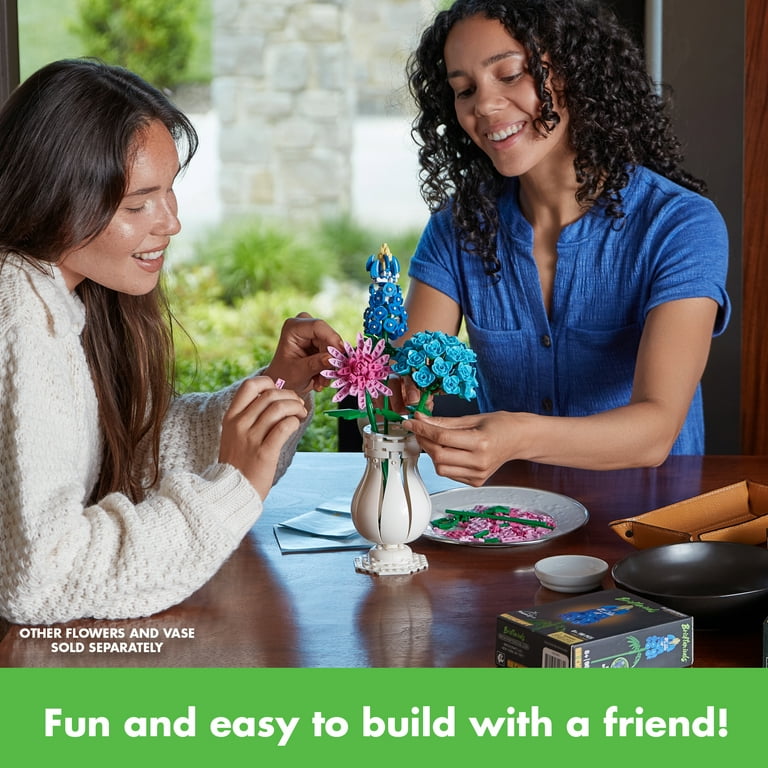 Brickcraft Bricktanicals Dahlia Building Kit (100-Piece Set