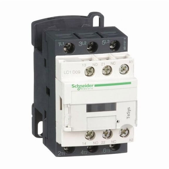 IEC Magnetic Contactor, 1NC/1NO, 110V AC, 3 P, Non-Reversing, Screw Clamp