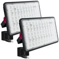 thumbnail image 1 of Foco LED para exteriores Indmird, paquete de 2 unidades, 200 W, IP66, resistente al agua, 1 of 7
