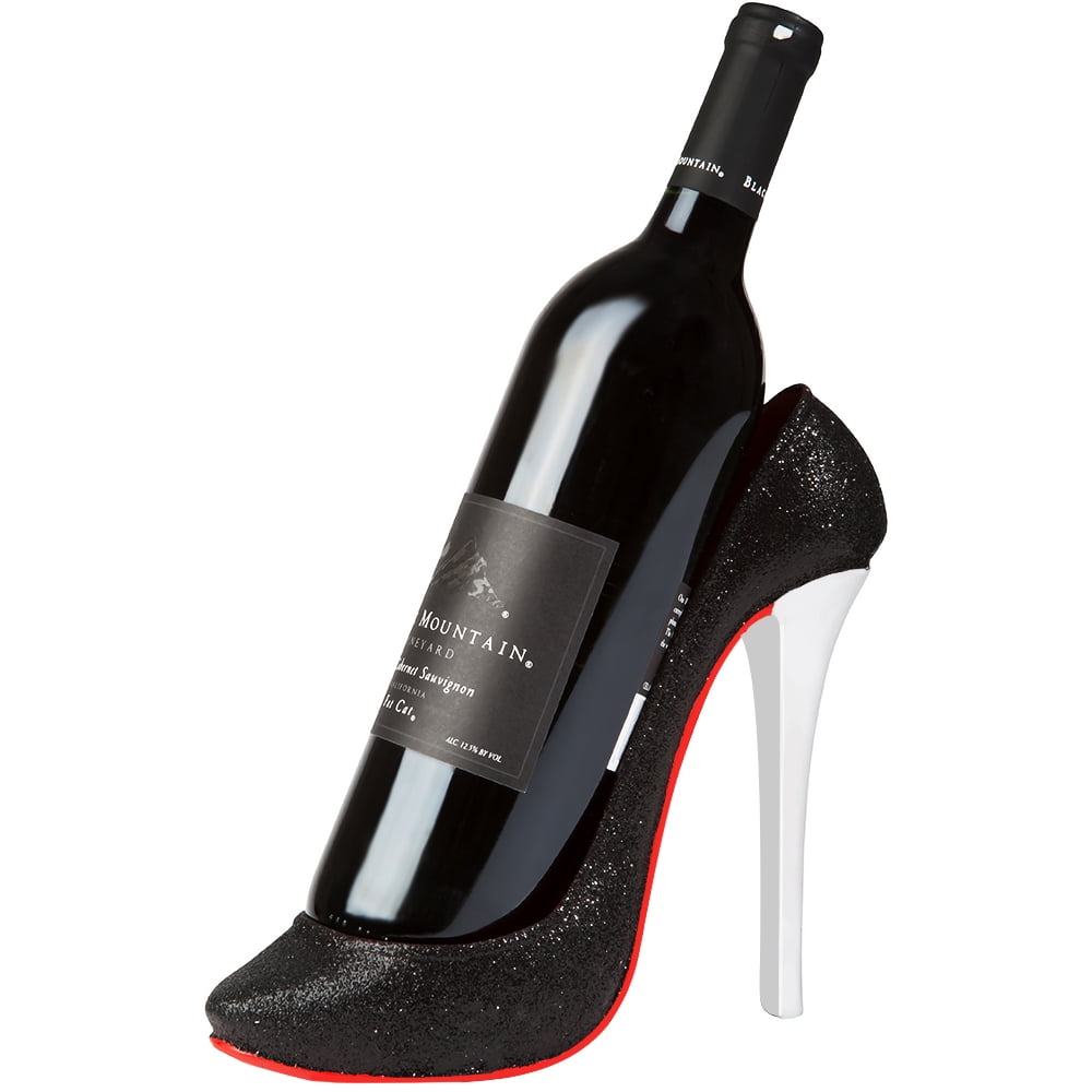 High Heel Wine Bottle Holder Stylish Conversation