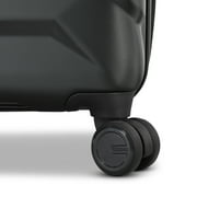 American Tourister Armour XLT Hardside Medium Checked Luggage with Spinner Wheels - Black