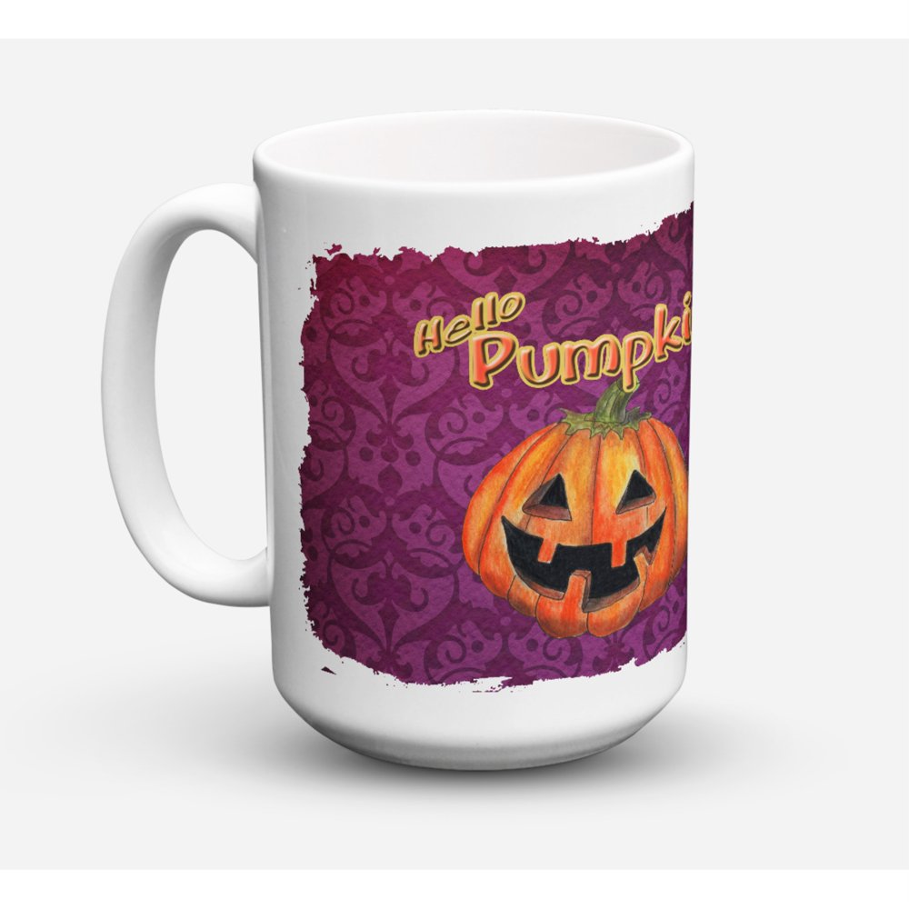 Caroline's Treasures SB3017CM15 Hello Pumpkin Halloween