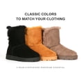 thumbnail image 7 of HeartThentic Women's Winter Ankle Boot Faux Fur Round Toe Split Collar Lugged Sole Bootie 20603 (Tan, 11), 7 of 7