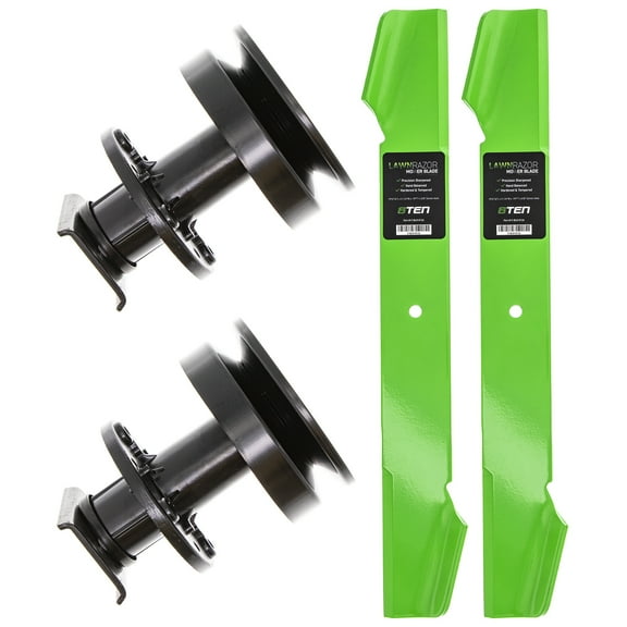 8TEN Deck Spindle Blade Kit for AYP Husqvarna LT120 LT125 YT120 532105891 MK1001855
