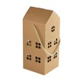 thumbnail image 2 of Large Generous House Shaped Gift Box With Handle 15X7X7Inches, Cardboard Construction Durable 3D Cottage Shape With Hollow Window Cutouts, Real Estate Agent Appreciation Gift, 2 of 6