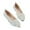Beige, variant on Quaouag Women's Super Sparkle Bling Party Ballets Wedding Bridal Shiny Dress Flats Rhinestone