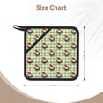 thumbnail image 3 of Xecao Christmas Hat French Bulldog for Silicone Trivet Mats - Heat Resistant Pot Holders, Multipurpose Non-Slip Hot Pads, 3 of 8