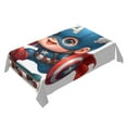 thumbnail image 1 of Captain America Themed Square Tablecloth 54 * 72 Inches Durable Stylish, 1 of 6