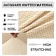 thumbnail image 4 of Jacquard Sofa Cover Couch Removable Slipcover Washable Beige Medium, 4 of 11