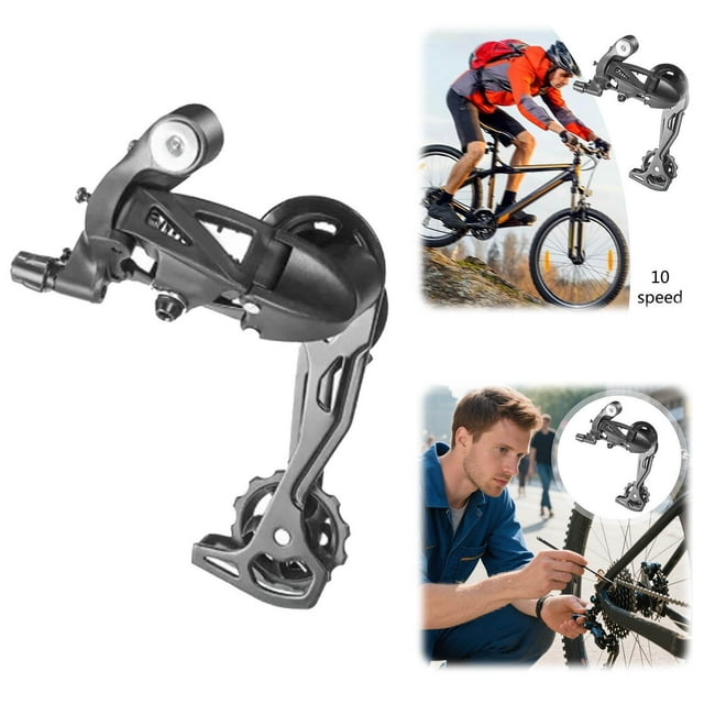 Rear Derailleur Bike 9 Speed Low Noise Design Compatible with Road Bikes and Bikes Smooth Shifting Durable Construction