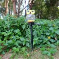 thumbnail image 1 of Lámpara s de césped divertidas Ornamen Solar creativo búho craquelado estrellada Ehuebsd de vidrio para patio al aire libre jardín decoración de iluminación al aire libre, 1 of 9