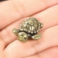thumbnail image 4 of KHBUAB Golden Turtle Ornaments Brass Wealth Symbol for Collectibles 1 PCS, 4 of 8