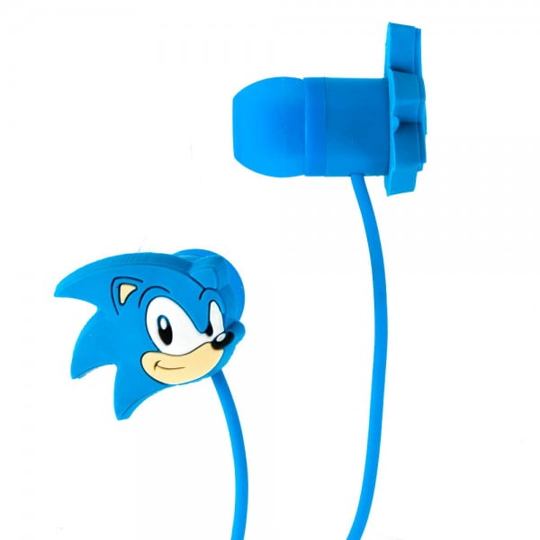 Ear Buds - Sonic The Hedgehog - New Sega Sonic Blue Rubber er031pseg ...